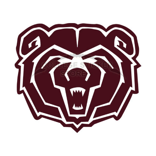 Homemade Southwest Missouri State Bears Iron-on Transfers (Wall Stickers)NO.6317